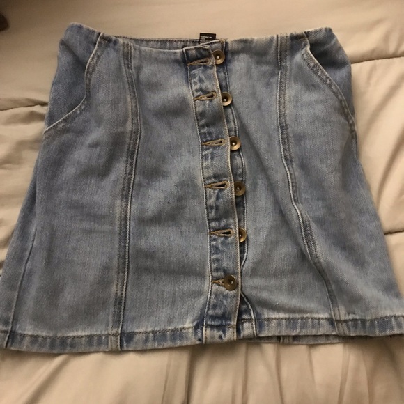 Forever 21 Dresses & Skirts - button up skirt Forever 21 Dresses & Skirts - button up skirt